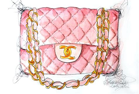 chanel bag cartoon|history of chanel bag.